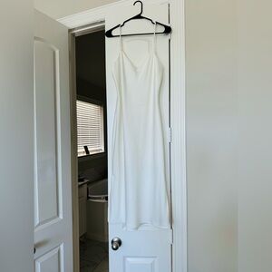 Gianni Bini White/Ivory slip dress
